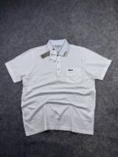 Brand New With Tags Nassau Sports Wear Pocket Polo Shirt - White | Size L