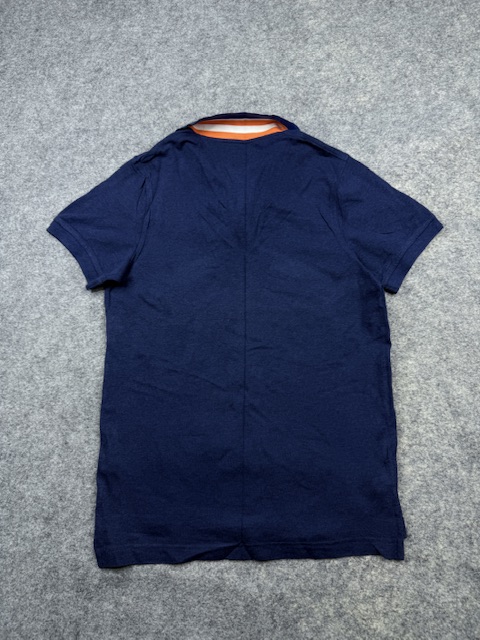 Pre-Loved Tommy Hilfiger Slim Fit Stretch Polo Shirt - Navy Blue | Size S Pre-Loved Tommy Hilfiger Slim Fit Stretch Polo Shirt - Navy Blue | Size S - Image 4