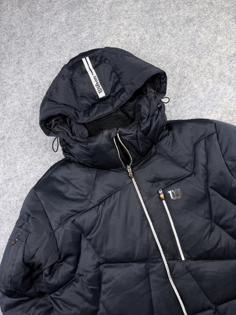 Wilson Heavyweight Duck Down Puffer Jacket - Black | Size L Wilson Heavyweight Duck Down Puffer Jacket - Black | Size L - Image 2