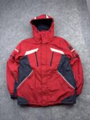 Manchester United Official Merchandise Winter Ski Jacket - Red / Navy | Size M