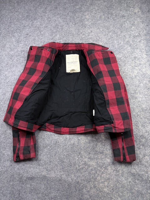 Pre-Loved Denim & Supply Ralph Lauren Buffalo Plaid Moto Jacket - Red / Black | Women's Size XS Pre-Loved Denim & Supply Ralph Lauren Buffalo Plaid Moto Jacket - Red / Black | Women's Size XS - Image 4