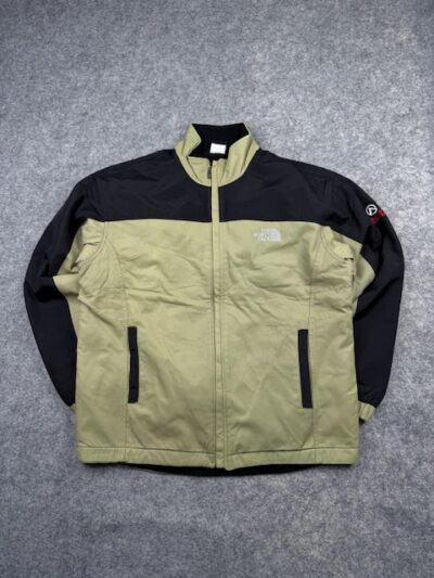 Pre-Loved Vintage The North Face Summit Series Fleece-Lined Jacket - Olive / Black | Size L