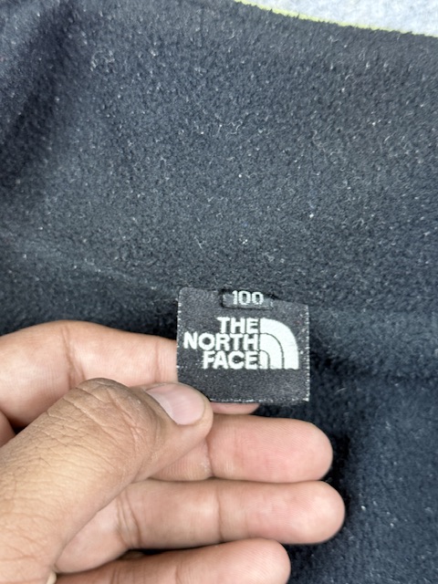 Pre-Loved Vintage The North Face Summit Series Fleece-Lined Jacket - Olive / Black | Size L Pre-Loved Vintage The North Face Summit Series Fleece-Lined Jacket - Olive / Black | Size L - Image 4