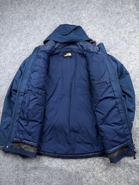 Pre-Loved Vintage The North Face HyVent 3-in-1 Double Jacket with Inner Puffer - Navy Blue | Size M Pre-Loved Vintage The North Face HyVent 3-in-1 Double Jacket with Inner Puffer - Navy Blue | Size M - Image 4