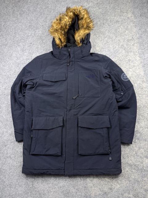 The North Face McMurdo Series Expedition Down Parka - Navy Blue | Size L The North Face McMurdo Series Expedition Down Parka - Navy Blue | Size L