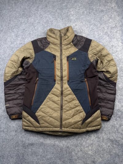 Pre-Loved K2 Technical Outdoor Down Insulated Puffer Jacket - Olive Green & Brown | Size L