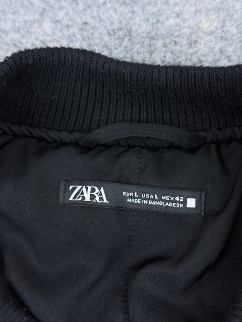 Zara Oversized Retro Speed Racing Track & Field Bomber Jacket - Grey, Orange, White & Black | Size L/XL Zara Oversized Retro Speed Racing Track & Field Bomber Jacket - Grey, Orange, White & Black | Size L/XL - Image 5