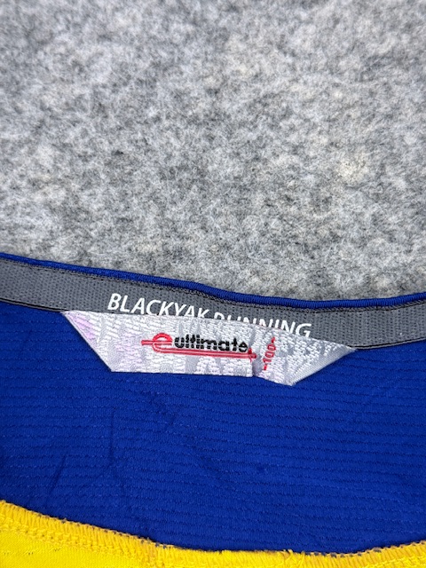Black Yak Running "Ultimate" Performance Athletic Tank Top - Yellow & Blue | Size L Black Yak Running "Ultimate" Performance Athletic Tank Top - Yellow & Blue | Size L - Image 3