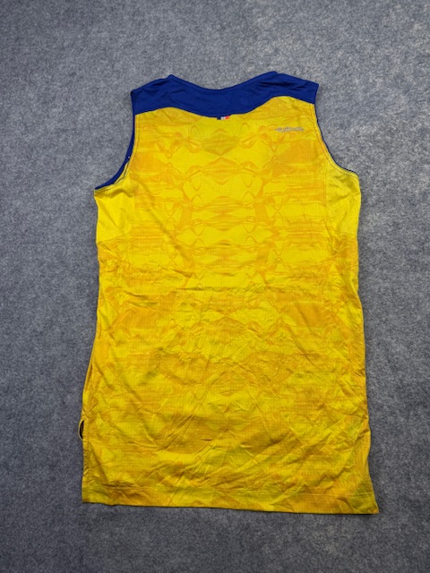 Black Yak Running "Ultimate" Performance Athletic Tank Top - Yellow & Blue | Size L Black Yak Running "Ultimate" Performance Athletic Tank Top - Yellow & Blue | Size L - Image 5