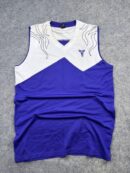 Kobe Bryant Signature Black Mamba Athletic Basketball Jersey Tank Top - Purple & White | Size XL
