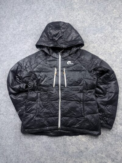 Nepa Natural Ecology Protection Area Hooded Down Puffer Jacket - Jet Black | Size M Women's