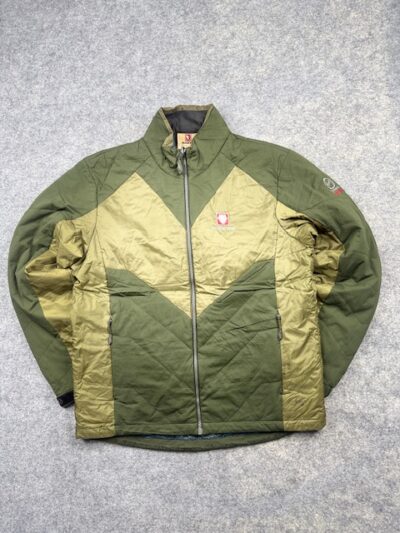 Black Yak Extreme Peak Quilted Outdoor Winter Jacket - Olive Green & Khaki | Size L