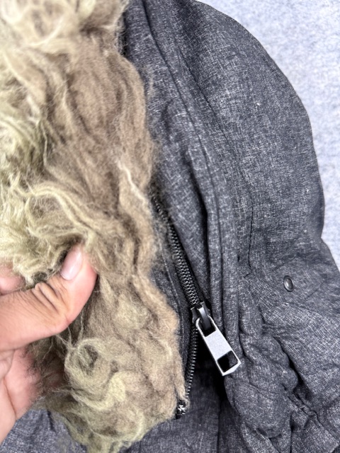 Roadsign Retro Mountain Premium Urban Outdoor Heavy Winter Parka Jacket - Charcoal Melange Grey | Size L Roadsign Retro Mountain Premium Urban Outdoor Heavy Winter Parka Jacket - Charcoal Melange Grey | Size L - Image 4
