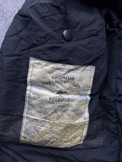 Roadsign Retro Mountain Premium Urban Outdoor Heavy Winter Parka Jacket - Charcoal Melange Grey | Size L Roadsign Retro Mountain Premium Urban Outdoor Heavy Winter Parka Jacket - Charcoal Melange Grey | Size L - Image 7