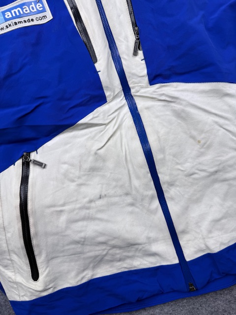 Carve Sport Technical Waterproof Ski & Snowboard Winter Jacket - Blue, White & Black | Size S Carve Sport Technical Waterproof Ski & Snowboard Winter Jacket - Blue, White & Black | Size S - Image 3