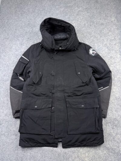 SWIB 1983 "Beyond the Limits" N3B Goose Down Function Winter Parka Jacket - Black | Size M